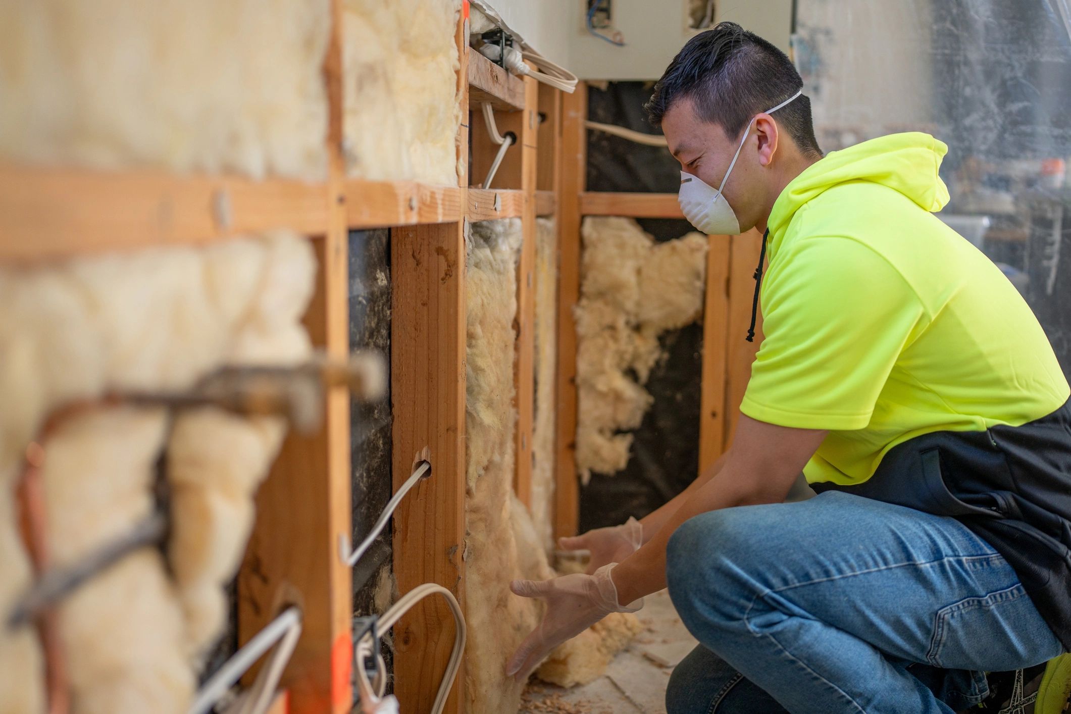 Insulation installation